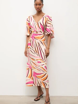 Answear.LAB sukienka wiskozowa