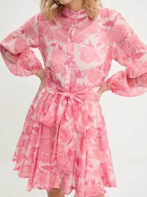 Answear.LAB sukienka z jedwabiem