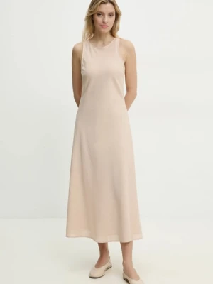 Answear.LAB sukienka z lnem