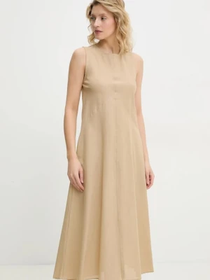 Answear.LAB sukienka z lnem