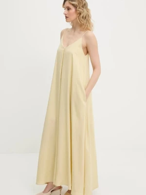 Answear.LAB sukienka z lnem