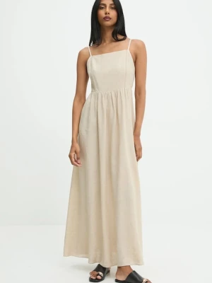 Answear.LAB sukienka z lnem