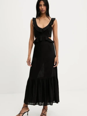 Answear.LAB sukienka z lnem