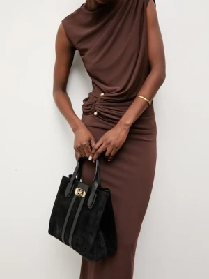 Answear.LAB sukienka z wiskozą