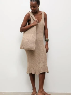 Answear.LAB sukienka z włókna bambusowego