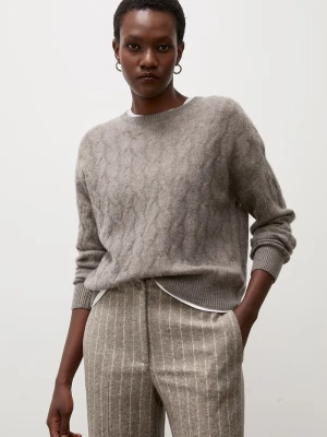 Answear.LAB sweter damski kaszmirowy brązowy