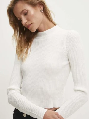 Answear Lab sweter damski kolor beżowy lekki