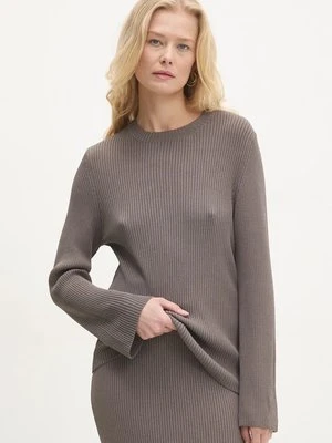 Answear Lab sweter damski kolor brązowy