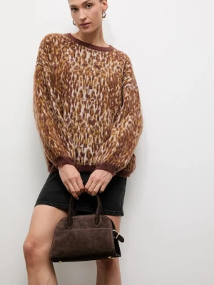 Answear.LAB sweter damski kolor brązowy