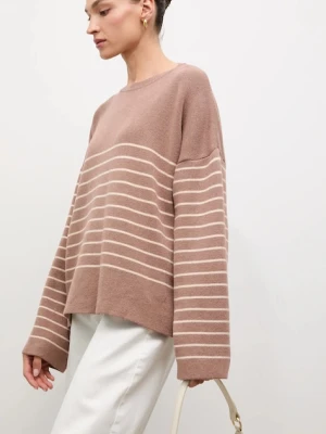 Answear.LAB sweter damski kolor brązowy