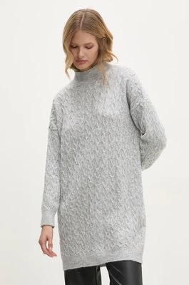 Answear Lab sweter damski kolor szary