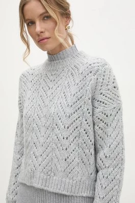 Answear Lab sweter damski kolor szary