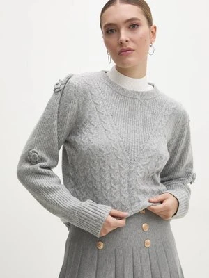 Answear Lab sweter damski kolor szary