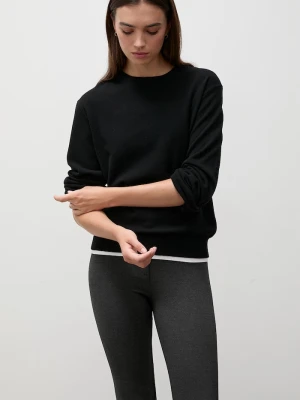 Answear.LAB sweter damski wełniany czarny