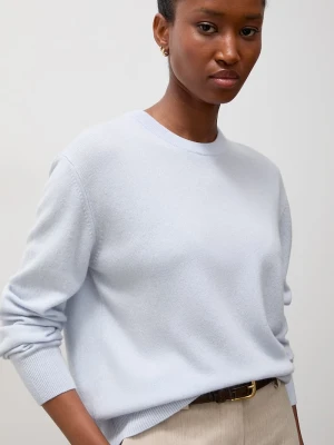 Answear.LAB sweter damski wełniany niebieski