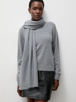 Answear.LAB sweter damski wełniany szary