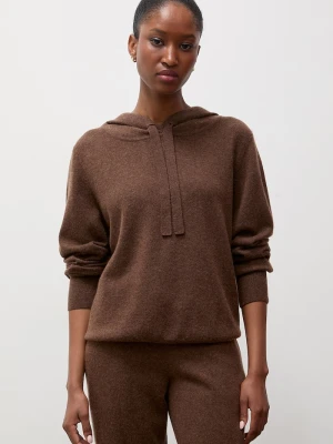 Answear.LAB sweter damski z kaszmirem brązowy