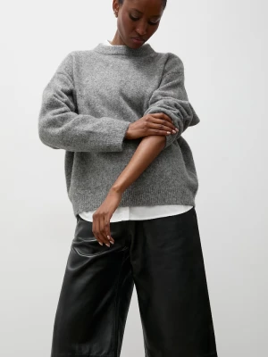 Answear.LAB sweter damski z wełną szary