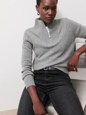 Answear.LAB sweter damski z wełną szary