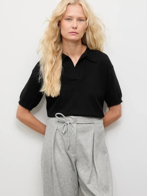 Answear.LAB sweter z kaszmirem damski kolor czarny lekki