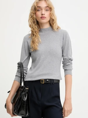 Answear.LAB sweter z kaszmirem damski kolor szary