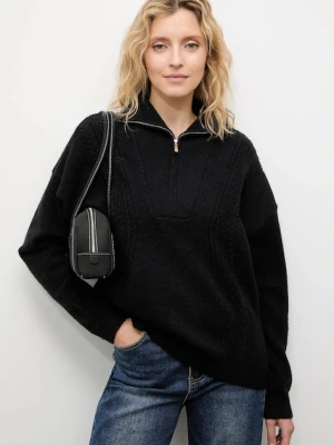 Answear.LAB sweter z kaszmirem kolor czarny z golfem