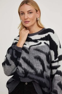 Answear Lab sweter z wełną kolor szary lekki