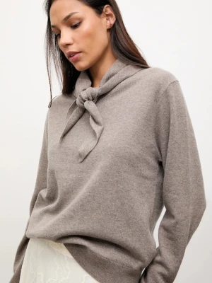 Answear.LAB sweter z wełny merino z apaszką