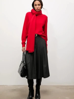 Answear.LAB sweter z wełny merino z szalem