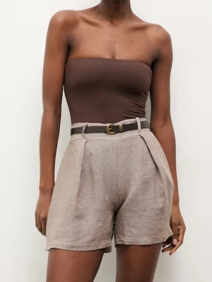 Answear.LAB szorty damskie lniane