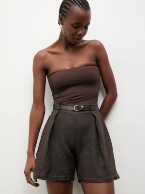 Answear.LAB szorty damskie lniane