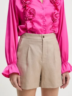 Answear.LAB szorty lniane