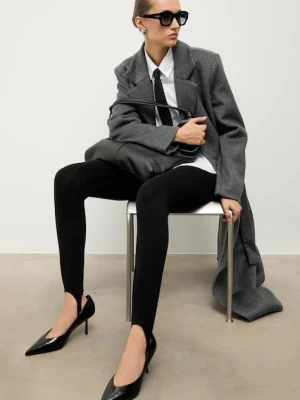 Answear.LAB szpilki skórzane kolor czarny