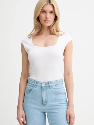 Answear.LAB t-shirt bawełniany damski kolor biały