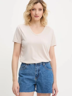 Zdjęcie produktu Answear Lab t-shirt damski kolor beżowy