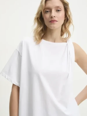 Answear.LAB t-shirt damski kolor biały