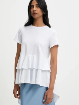 Answear Lab t-shirt damski kolor biały