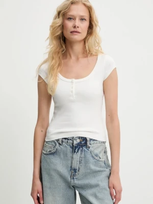 Answear.LAB t-shirt damski kolor biały