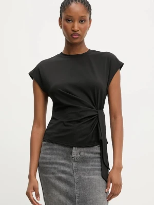 Answear.LAB t-shirt damski kolor czarny