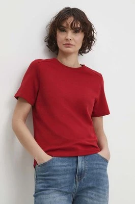 Answear Lab t-shirt damski kolor czerwony
