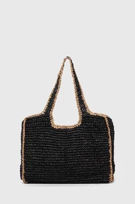 Answear Lab torba plażowa kolor czarny