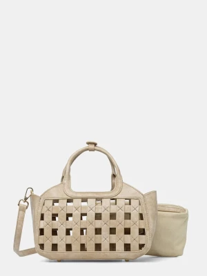 Answear.LAB torebka crossbody damska beżowy