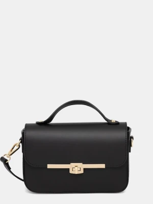 Answear.LAB torebka crossbody damska skórzana czarny