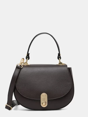 Answear.LAB torebka crossbody damska skórzana brązowy
