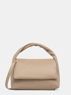 Answear.LAB torebka crossbody damska skórzana Answear Lab beżowy