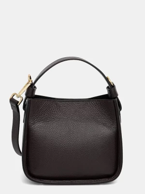 Answear.LAB torebka crossbody damska skórzana brązowy