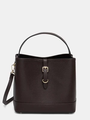 Answear.LAB torebka crossbody damska skórzana brązowy