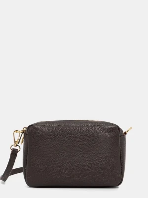 Answear.LAB torebka crossbody damska skórzana brązowy