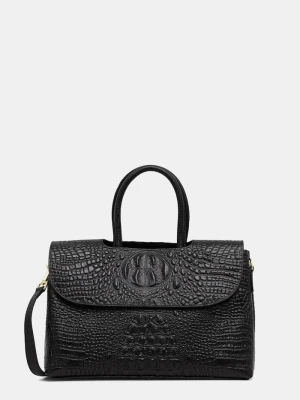 Answear.LAB torebka crossbody damska skórzana czarny