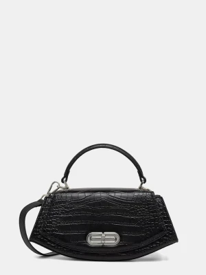 Answear.LAB torebka crossbody damska skórzana czarny